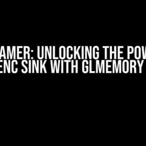 GStreamer: Unlocking the Power of NVH264enc SINK with GLMemory Buffers